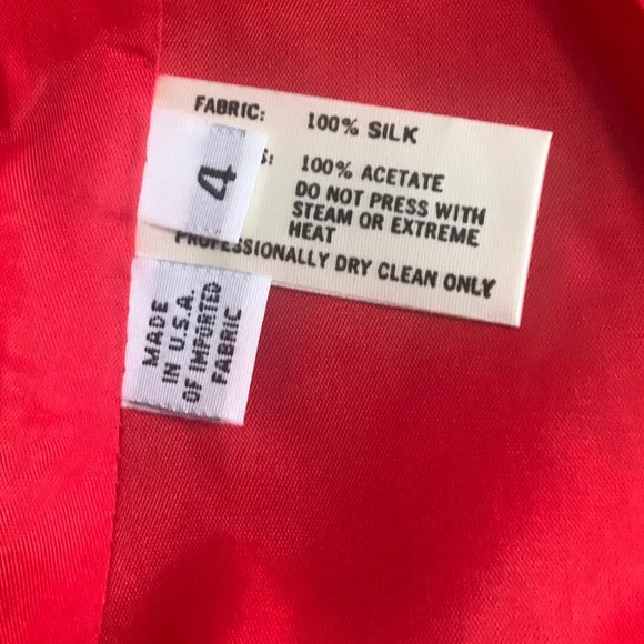 Vintage 1980's David Hayes Sequined Silk S… - Picture 9 of 12